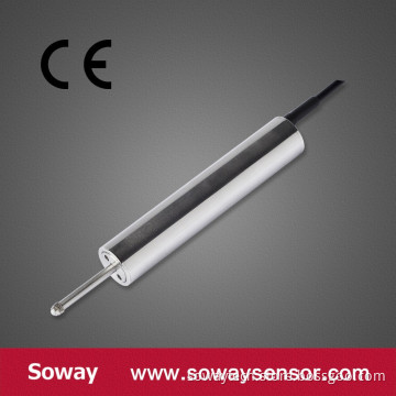 LVDT spring linear position sensor